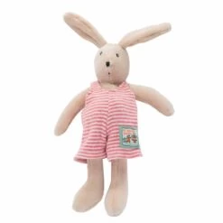 Peluche Sylvain Le Lapin Les Tout-Petits La Grande Famille Moulin Roty