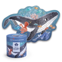 Puzzle Géant Baleine 36 Pcs Les Aventures De Paulie Moulin Roty