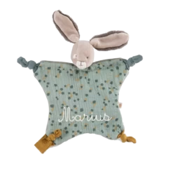 Doudou Lapin Sauge Trois Petits Lapins Moulin Roty