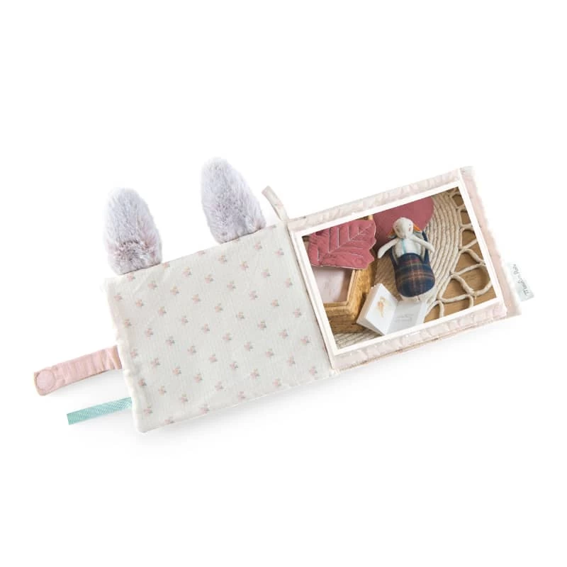 Album Photo Textile Rose Souris Après La Pluie Moulin Roty – Image 3