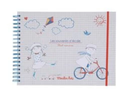 Album Souvenirs D'école Français/Anglais Aujourd'hui C'est Mercredi Moulin Roty