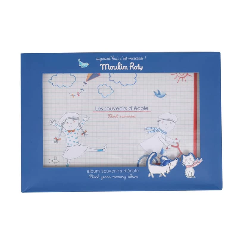 Album Souvenirs D'école Français/Anglais Aujourd'hui C'est Mercredi Moulin Roty – Image 2