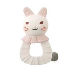 Anneau De Dentition Caoutchouc Naturel Lapin Après La Pluie Moulin Roty