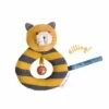 Anneau-hochet Chat Moutarde Lulu Les Moustaches Moulin Roty