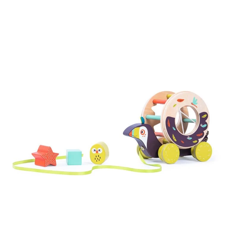 Boîte à Formes à Tirer Pakou Dans La Jungle Moulin Roty – Image 12