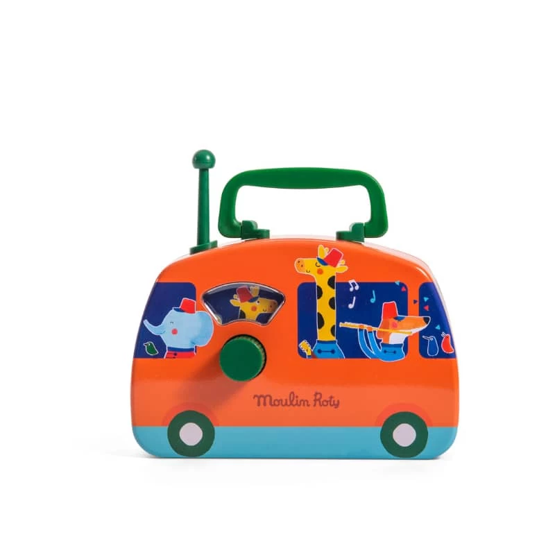 Bus Musical En Métal Fanfare Moulin Roty – Image 2