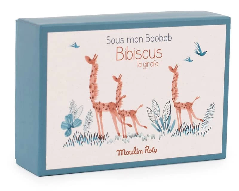 Chaussons Bébé Girafe Sous Mon Baobab Moulin Roty – Image 4