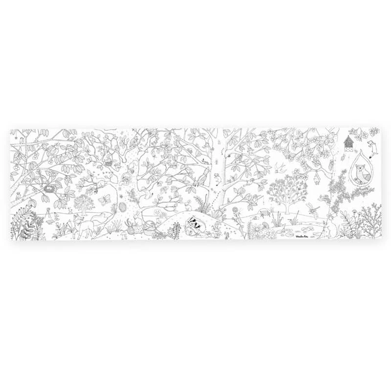 Coloriage Géant Le Botaniste Le Jardin Du Moulin Moulin Roty – Image 2