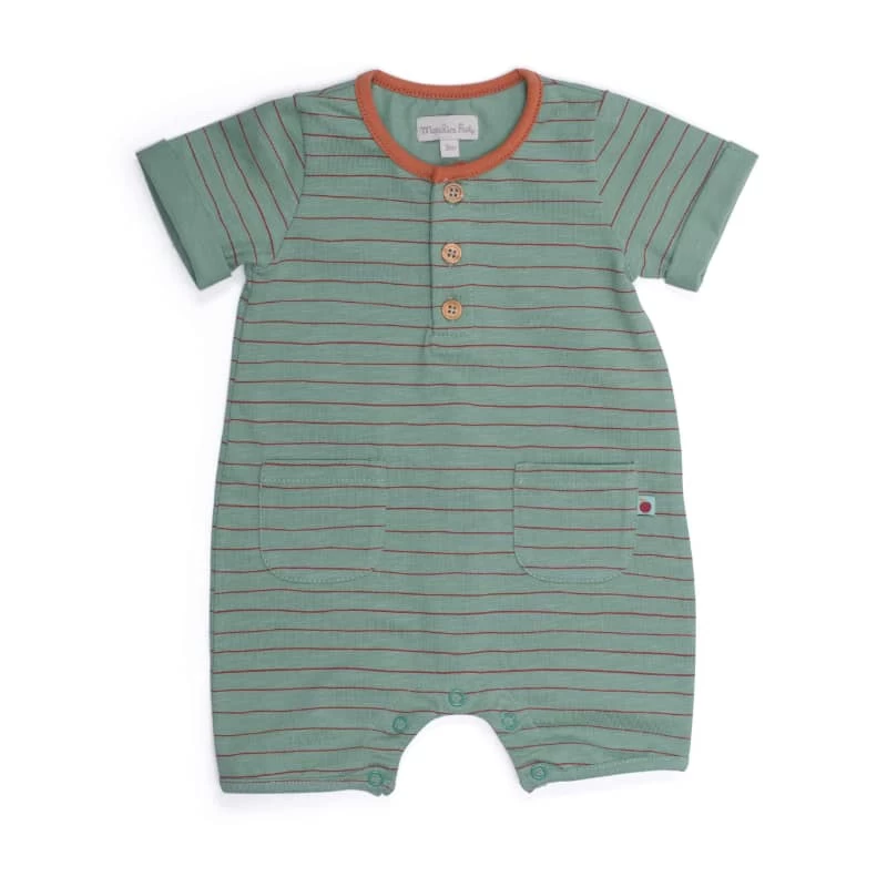 Combinaison Ferdinand à Rayures Pomme Des Bois Moulin Roty