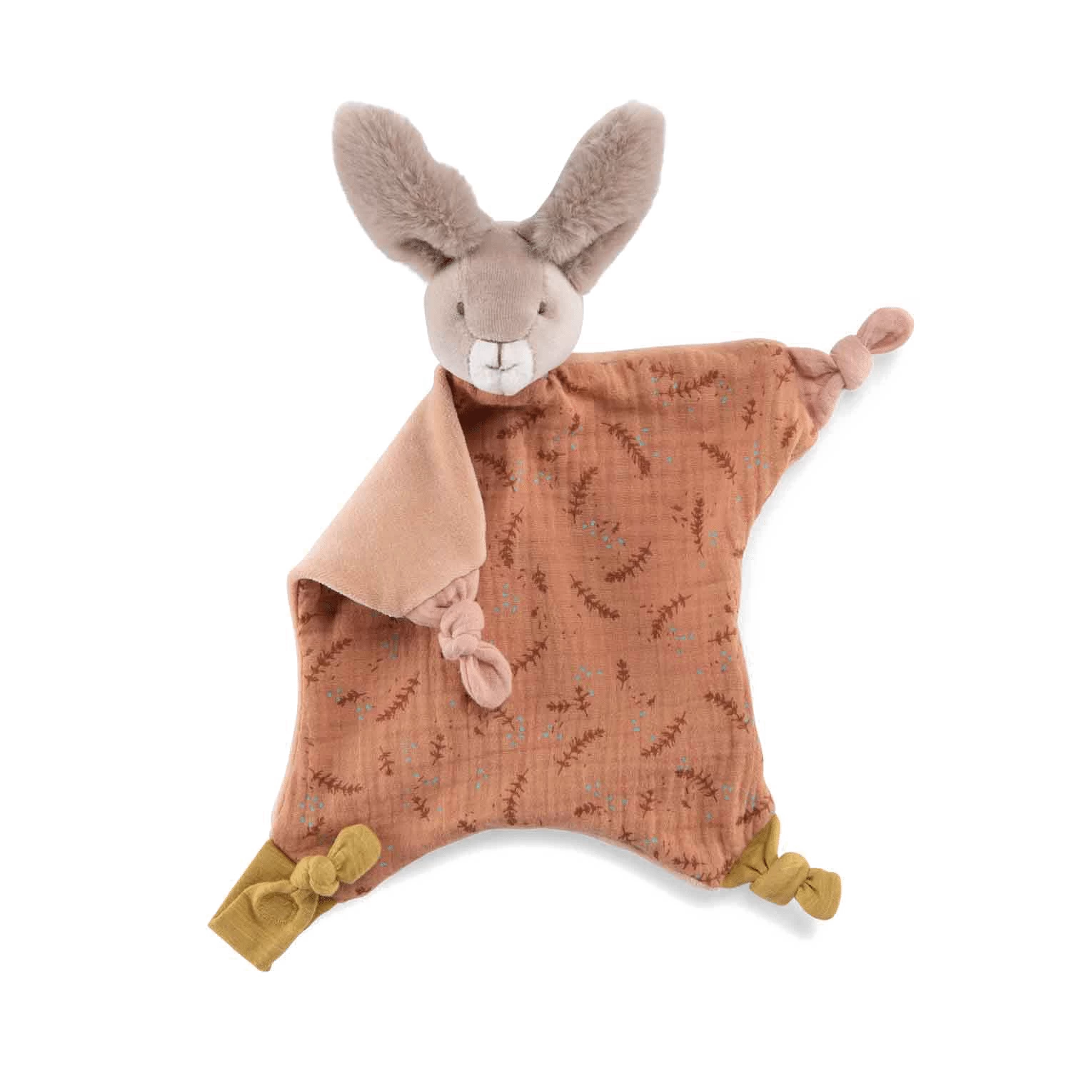 Doudou Lapin Argile Trois Petits Lapins Moulin Roty – Image 2