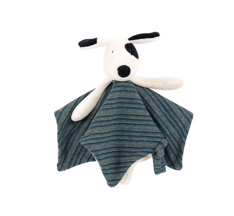Doudou Bleu Julius Le Chien La Grande Famille Moulin Roty – Image 2