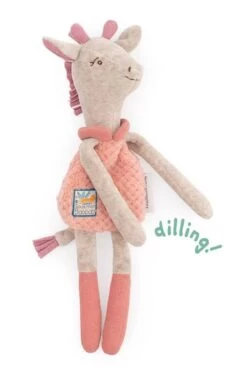 Doudou-hochet Girafe Sous Mon Baobab Moulin Roty
