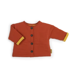 Gaby Veste Jersey Rouille Les Animaux Du Monde Moulin Roty