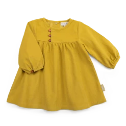 Gala Robe Velours Milleraies Jaune Les Animaux Du Monde Moulin Roty