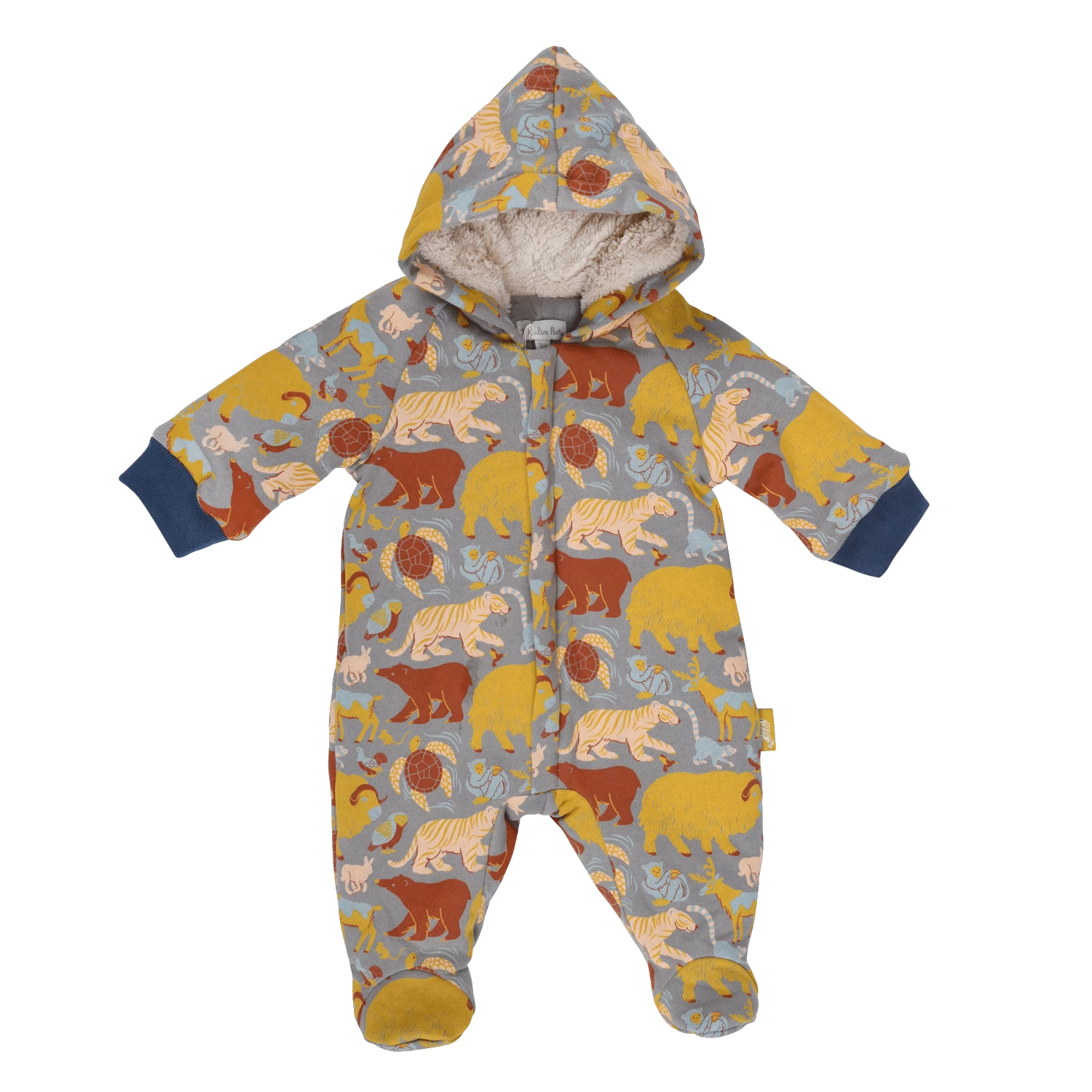 Germain Combinaison Pilote Allover Gros Animaux Les Animaux Du Monde Moulin Roty