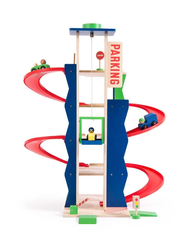 Grand Parking Avec Ascenseur Dans La Ville Moulin Roty