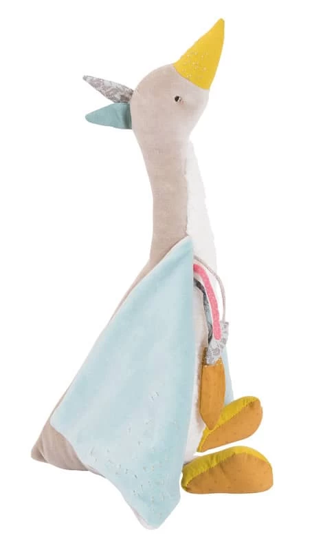 Grande Peluche Oie Olga Le Voyage D'Olga Moulin Roty – Image 2