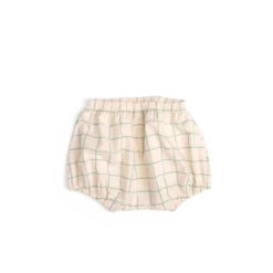 Hévéa Bloomer Coton écru Carreaux Verts Bord De Mer Moulin Roty