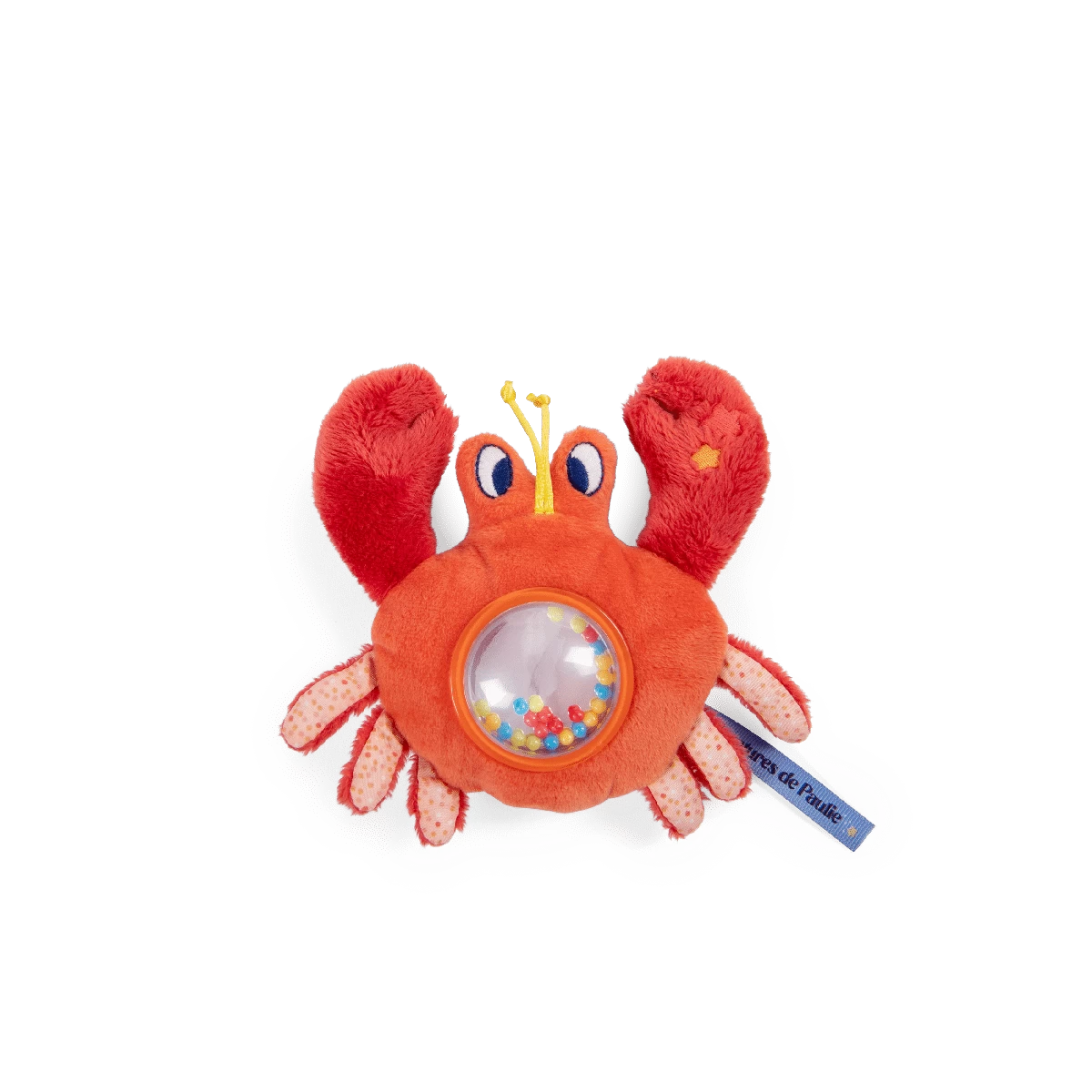 Hochet Billes Crabe Les Aventures De Paulie Moulin Roty