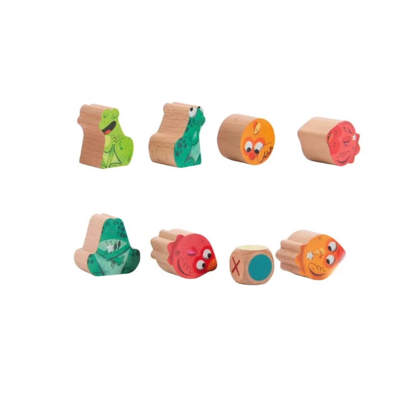 Jeu D'équilibre En Bois Dans La Jungle Moulin Roty – Image 2