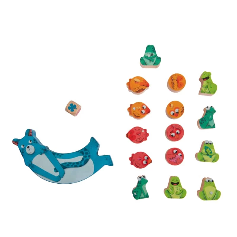 Jeu D'équilibre En Bois Dans La Jungle Moulin Roty – Image 3