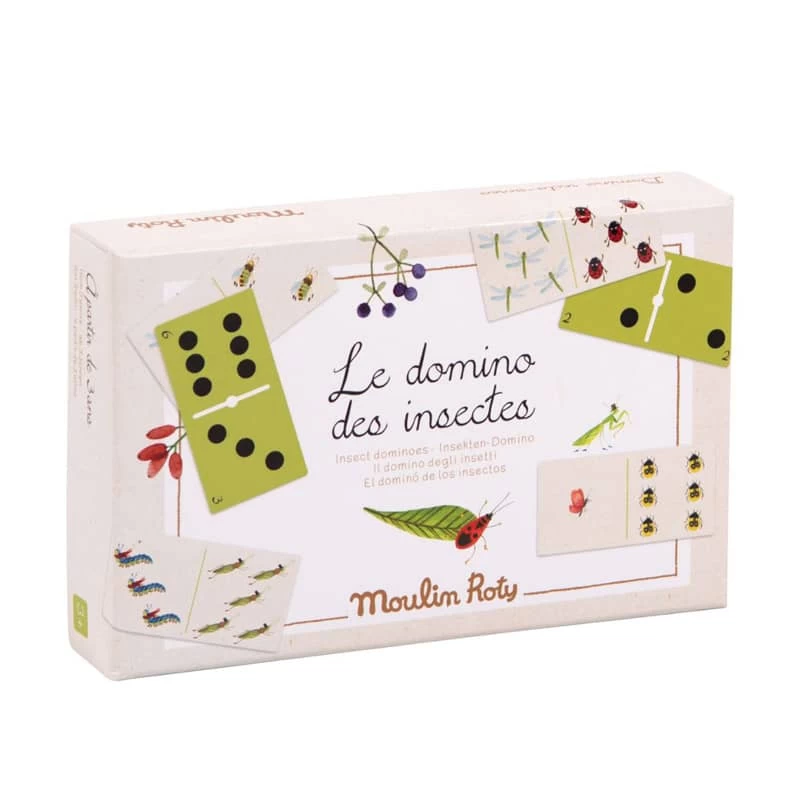 Jeu De Dominos Des Insectes Le Jardin Du Moulin Moulin Roty – Image 3
