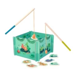 Jeu De Pêche Magnétique Dans La Jungle Moulin Roty