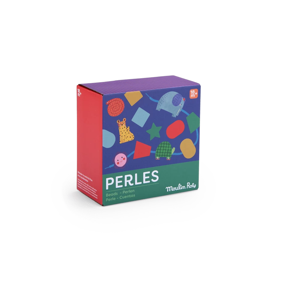 Jeu De Perles En Bois à Enfiler Les Toupitis Moulin Roty – Image 10