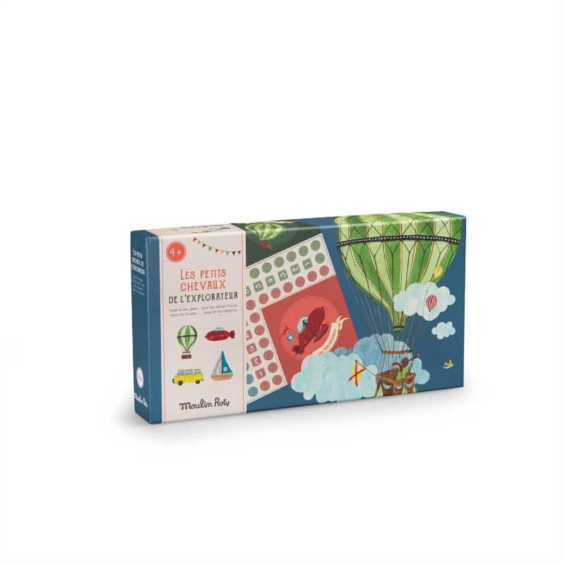 Jeu De Petits Chevaux Le Jardin Du Moulin Moulin Roty – Image 3