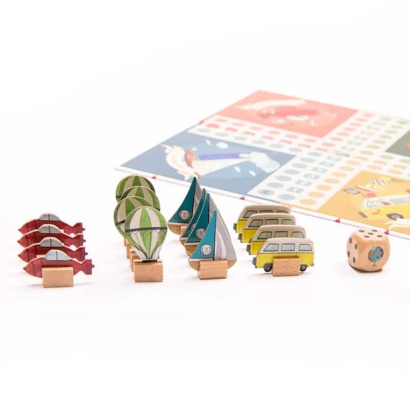 Jeu De Petits Chevaux Le Jardin Du Moulin Moulin Roty – Image 8