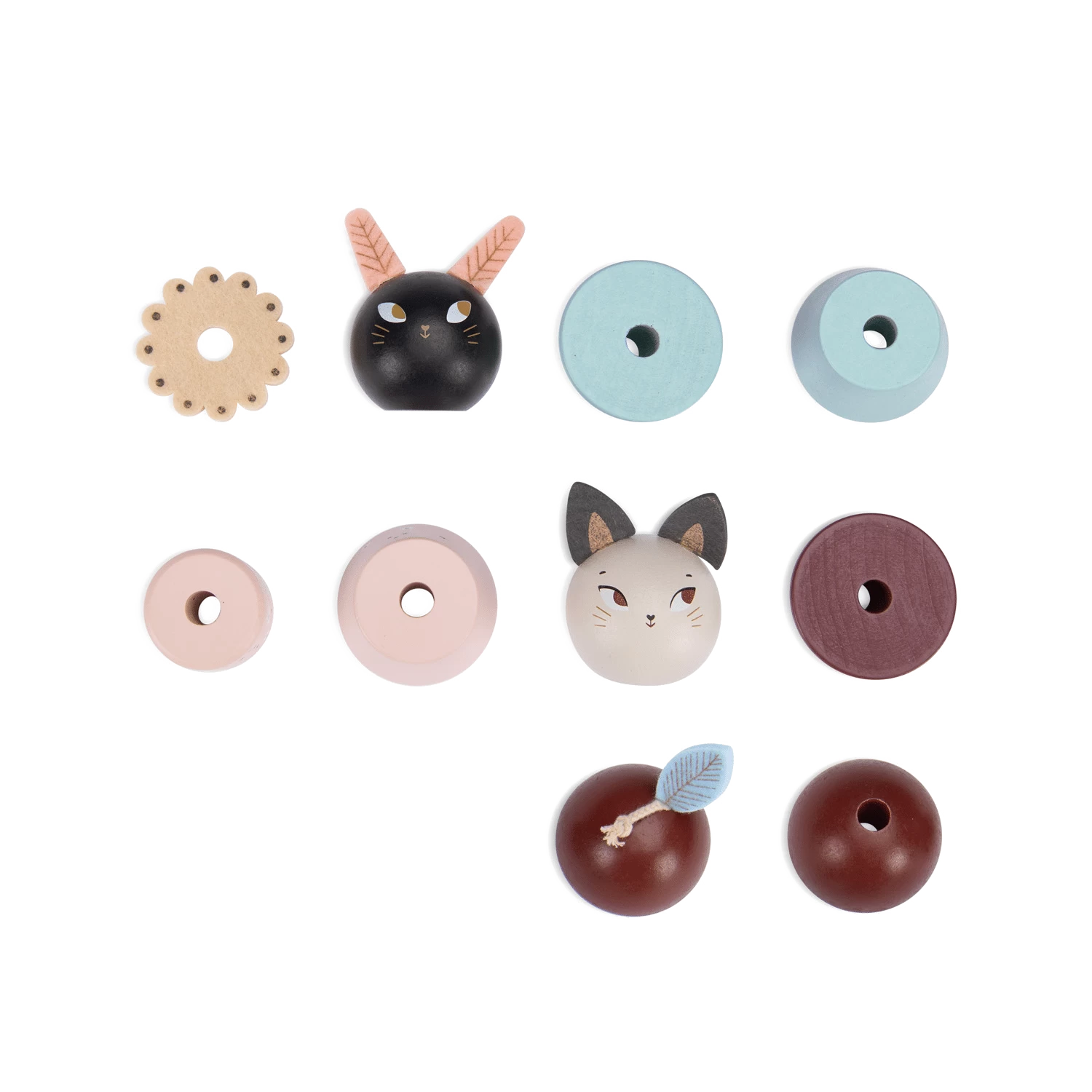 Jouet à Empiler En Bois Après La Pluie Moulin Roty – Image 4