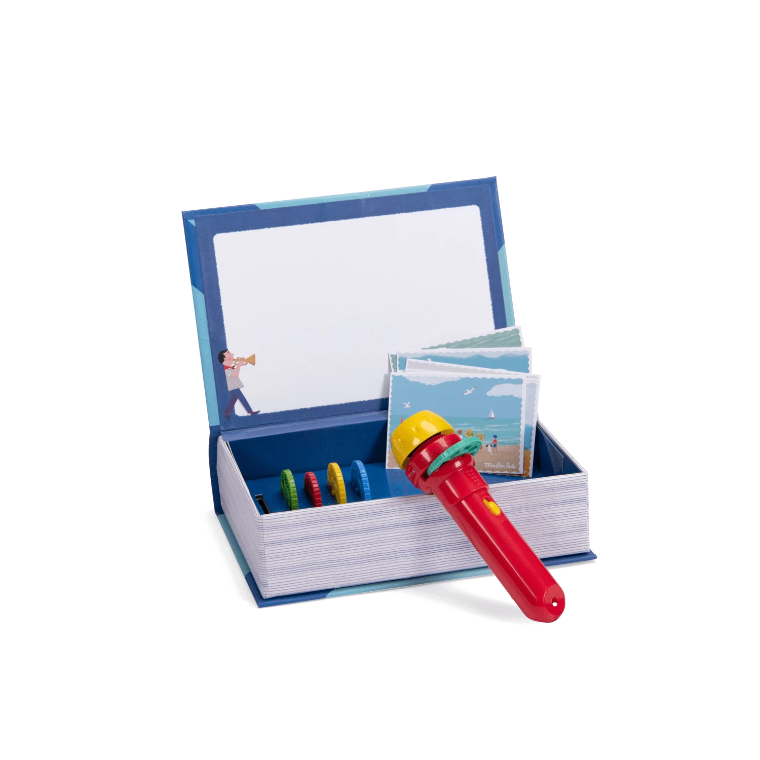 Lampe à Histoires Livre Les Petites Aventures Les Petites Merveilles Moulin Roty – Image 2