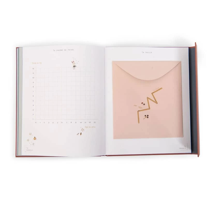 Livre De Naissance Après La Pluie (80 Pages) Moulin Roty – Image 3