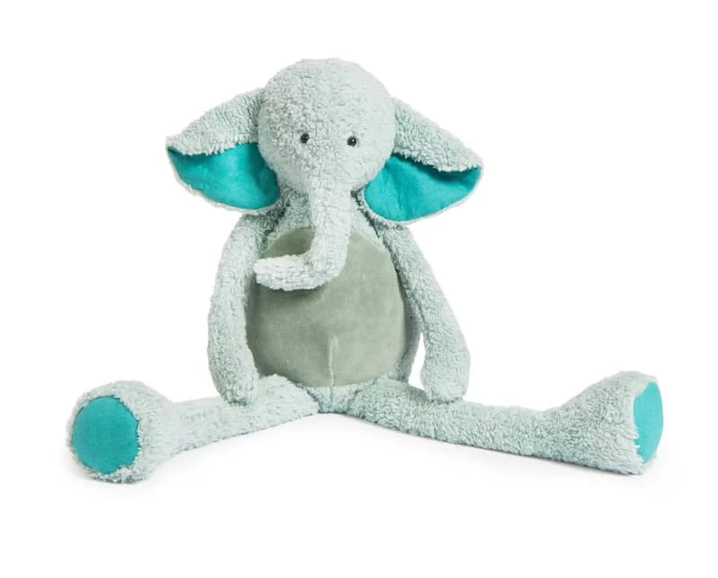 Peluche Grand éléphant Les Baba Bou Moulin Roty – Image 2