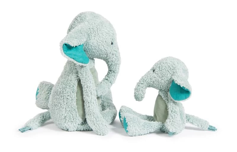 Peluche Grand éléphant Les Baba Bou Moulin Roty – Image 3