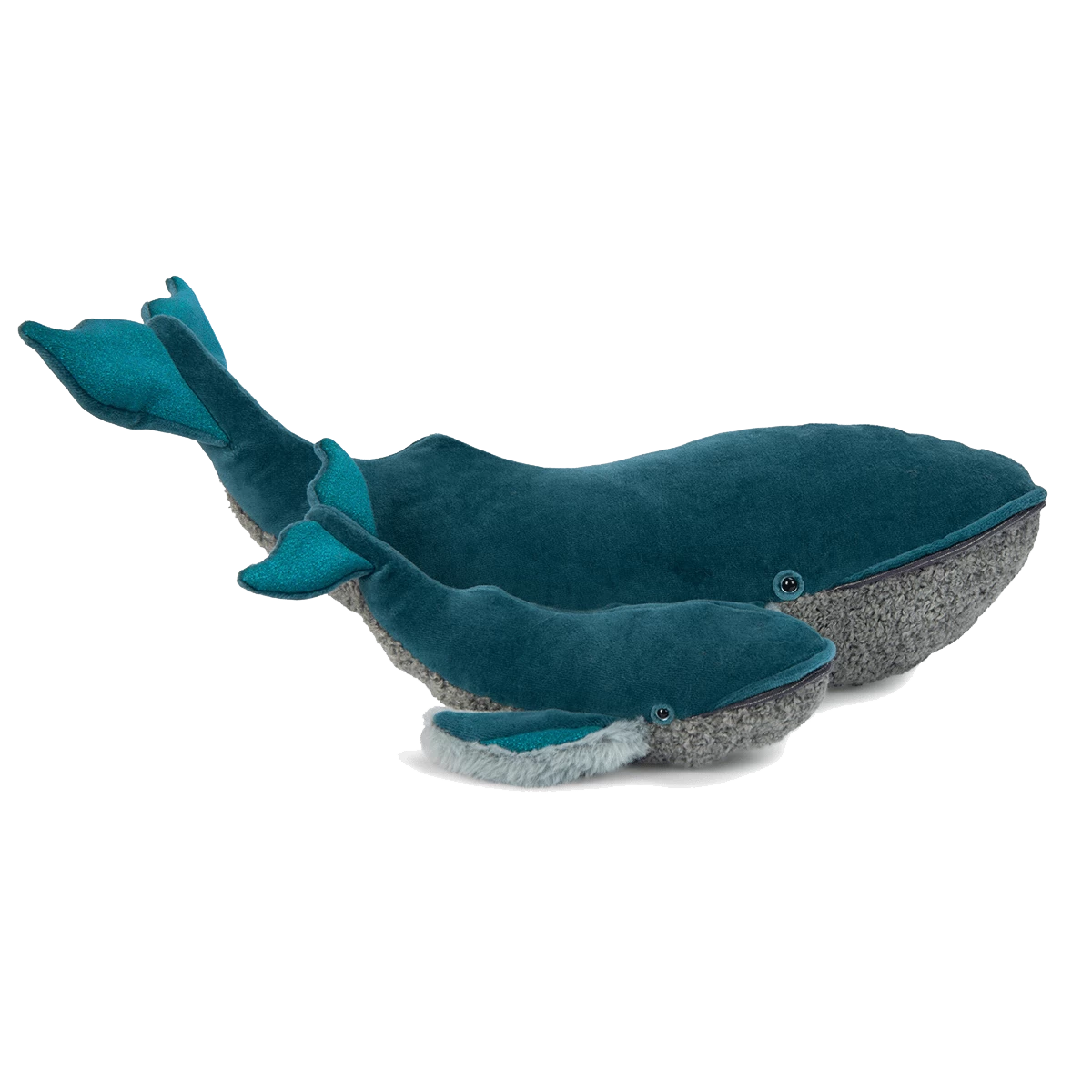 Peluche Grande Baleine à Bosse Tout Autour Du Monde Moulin Roty – Image 2