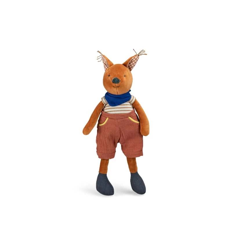 Peluche Harry L'écureuil Pomme Des Bois Moulin Roty