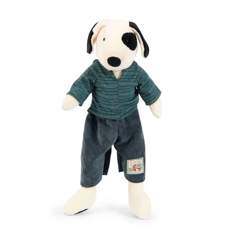 Peluche Julius Le Chien 50 Cm La Grande Famille Moulin Roty – Image 3