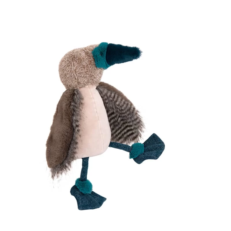 Peluche Oiseau Fou à Pieds Bleus Tout Autour Du Monde Moulin Roty – Image 2