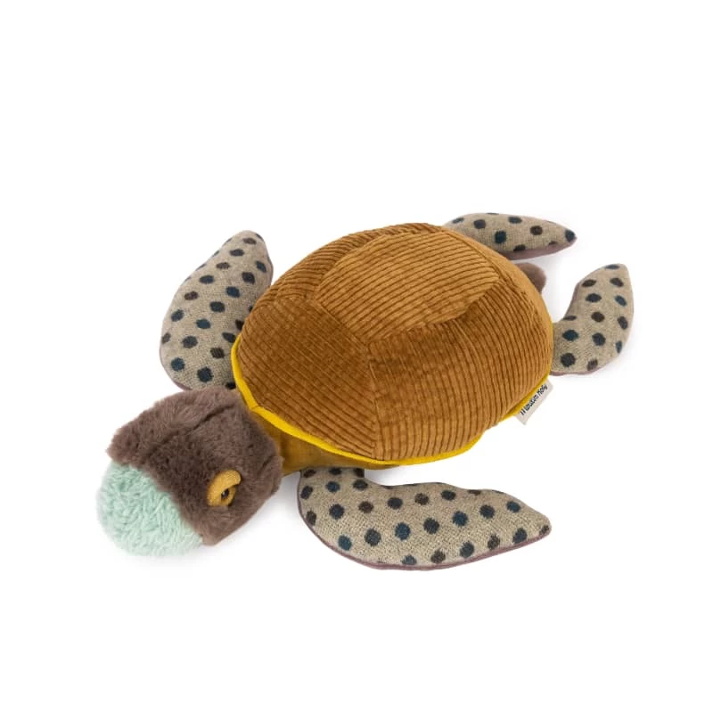 Peluche Petite Tortue Tout Autour Du Monde Moulin Roty – Image 3
