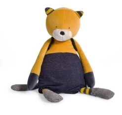 Peluche Géante Chat Moutarde Lulu Les Moustaches Moulin Roty