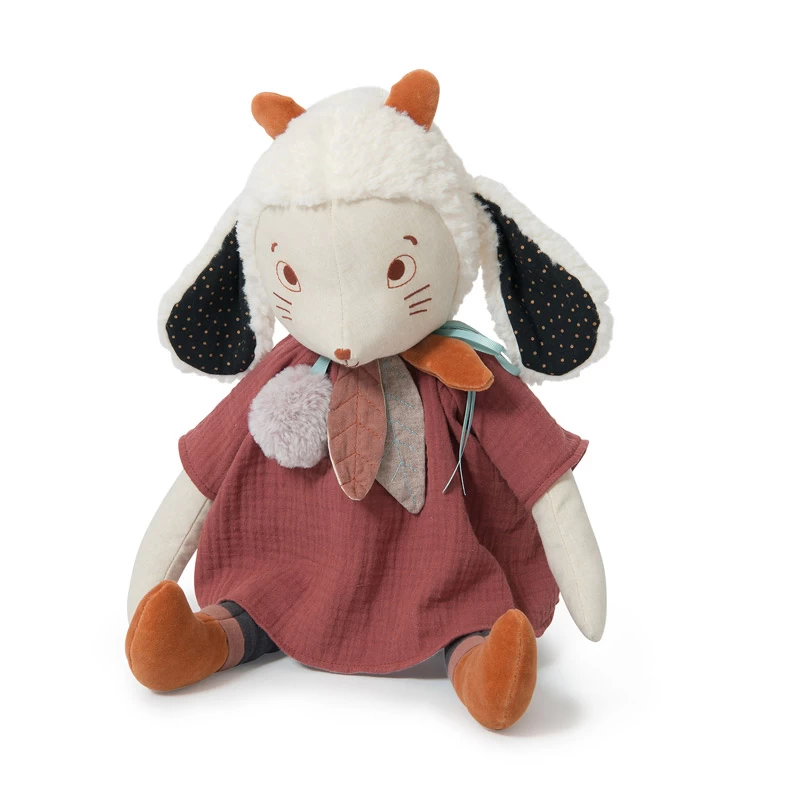 Peluche Grand Mouton Fenouil Après La Pluie Moulin Roty – Image 3