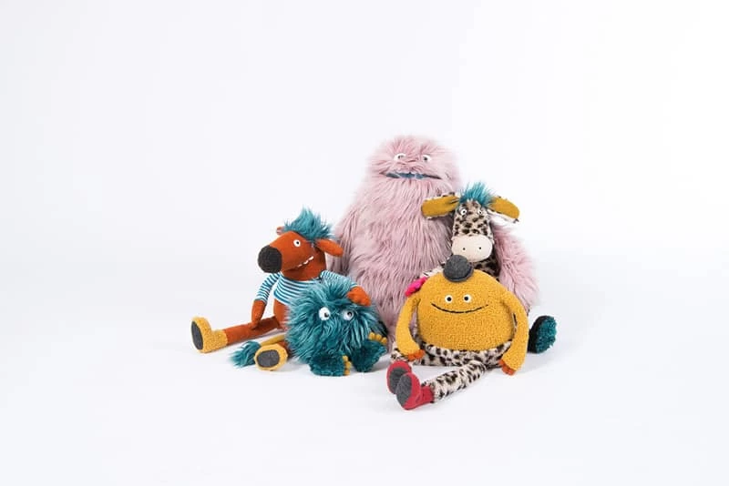 Peluche Jaune Mouni Les Schmouks Moulin Roty – Image 5