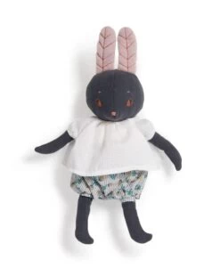 Peluche Lapin Lune Après La Pluie Moulin Roty