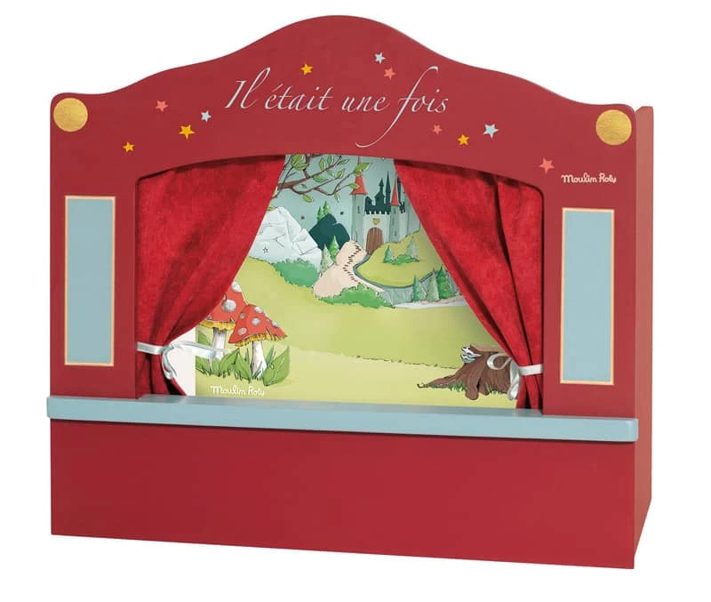 Petit Théâtre De Marionnettes Il était Une Fois Moulin Roty