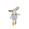Petite Peluche Lapin Sauge Trois Petits Lapins Moulin Roty