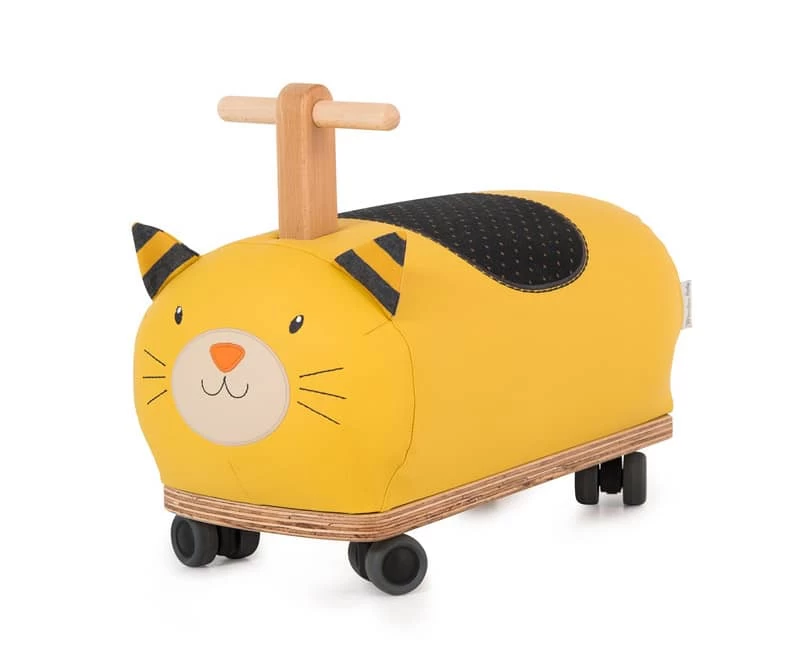 Porteur Lulu Le Chat Roue Folle Les Moustaches Moulin Roty