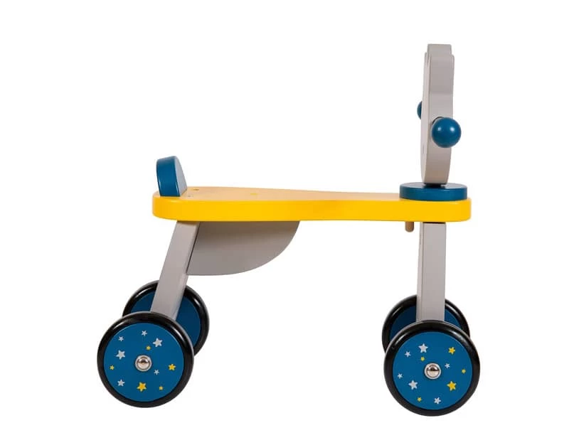 Porteur Bois Chat Les Moustaches Moulin Roty – Image 2