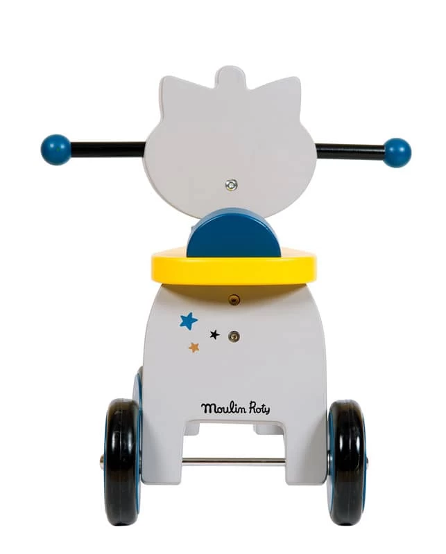 Porteur Bois Chat Les Moustaches Moulin Roty – Image 6