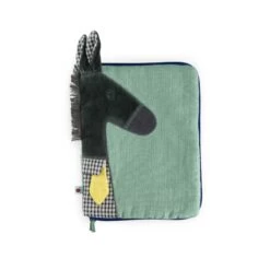 Protège Carnet De Santé Âne Pomme Des Bois Moulin Roty